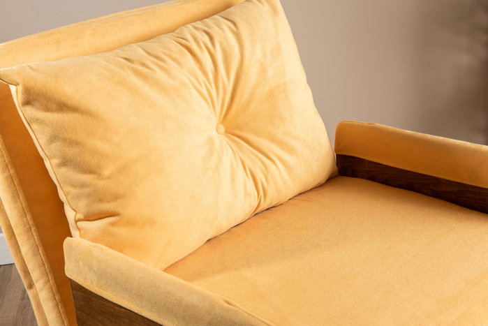 Atelier Del Sofa Cosmo Single - Amarillo Mostaza